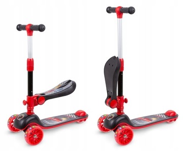 Самокат-балансир Kidwell Rimba RACE со светодиодной подсветкой.