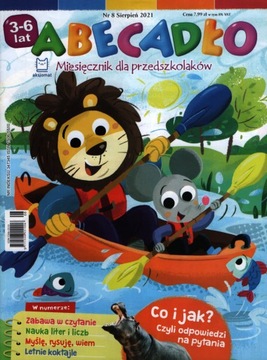 Abecadło 8 / 2021 Miesięcznik dla przedszkolaków