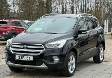 Ford Kuga II SUV Facelifting 2.0 TDCi 150KM 2019 Ford Kuga 2.0TDCI 150KM Xenon Led Klima Navi Pol Skora Parkasist PO OPLATA, zdjęcie 13
