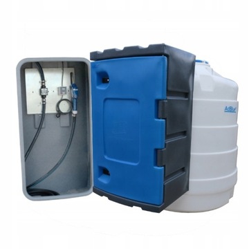 Jednopłaszczowy zbiornik Na AdBlue PRO 2500L JFC Licznik K24 PIUSI