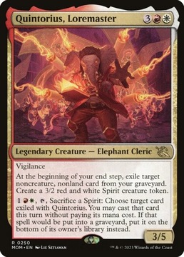 Quintorius, Loremaster (MOM)