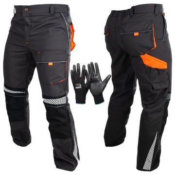 SPODNIE ROBOCZE OCHRONNE HEKTOR MOCNE CORDURA 60