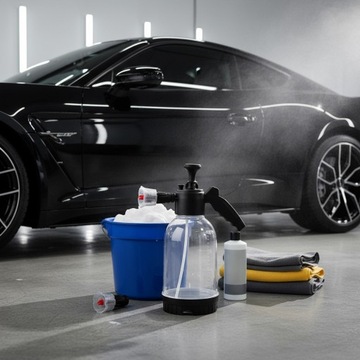 PIANOWNICA RĘCZNA OPRYSKIWACZ CIŚNIENIOWY 2L WYTWORNICA PIANY AKTYWNEJ