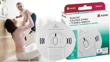ДЕТЕКТОР УГАРНОГО ДЫМА Kidde K10SCO ДЕТЕКТОР УГАРНОГО ДЫМА 10 ЛЕТ ЭКСПЛУАТАЦИИ