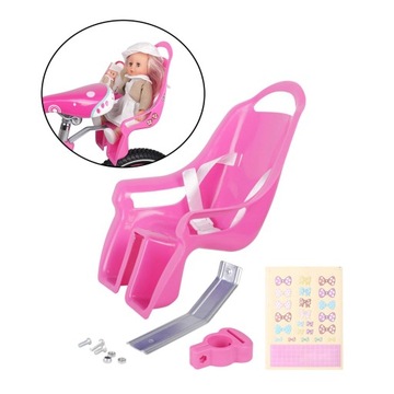 Велосиденье для кукол Велосиденье для кукол Girl Bike Pink.