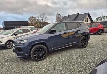 Jeep Compass II SUV Facelifting 1.5 MHEV T4 130KM 2022 Jeep Compass Bezwypadkowy Zarejestrowany PL Stan Niemiec, zdjęcie 26