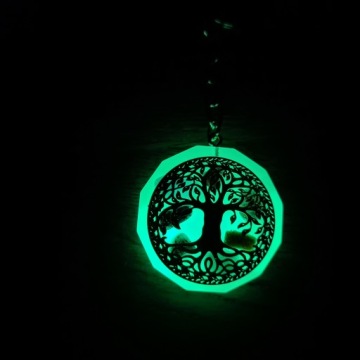 СВЕТЯЩИЙСЯ ЛЮМИНЕСЦЕНТНЫЙ БРЕЛОК Древо Жизни АМЕТИСТ БИРЮЗА ОПАЛ КУЛОН