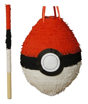Piniata POKEBALL POKEMON XL na urodziny