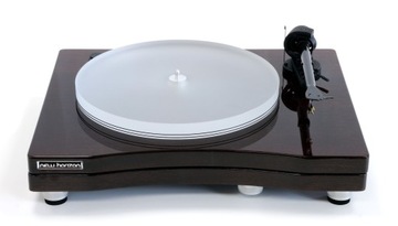 New Horizon GDS czarny high gloss + pokrywa * gramofon made in Italy