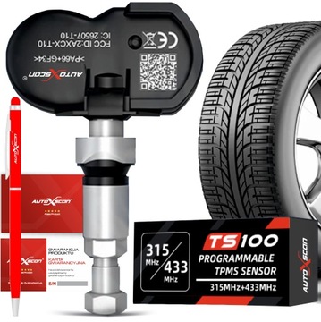 ДАТЧИК TPMS AUTOXSCAN TS100 УНИВЕРСАЛЬНЫЙ МЕТАЛ 