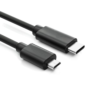 КАБЕЛЬ-переходник USB-C на MICRO USB FAST QC 1M