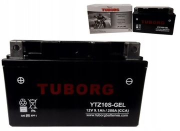 Akumulator Tuborg YTZ10S-GEL 9.1Ah 200A AGM GOTOWY