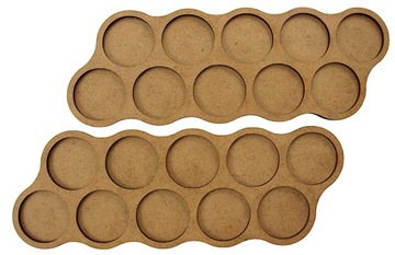 Подносы для передвижения HDF 32мм x10 - Skirmish 2 шт.