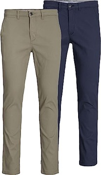 Spodnie chinosy 2-Pack Jack&Jones W30/L32