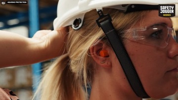 Zatyczki Stopery Do Uszu Piankowe Safety Jogger ARUSHA Refill Worek 1000szt