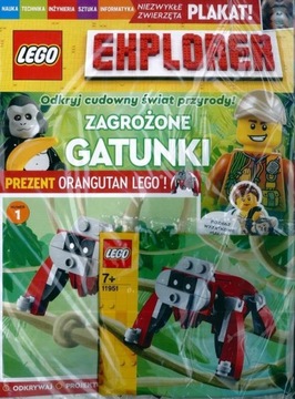 LEGO EXPLORER 1/2022 + ORANGUTAN