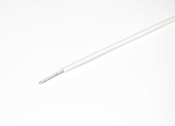 WOJSKOWY KABEL SREBRZONY IZOLACJA TEFLON 0,6mm2