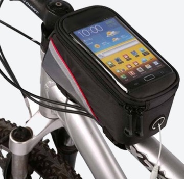 SAKWA ROWEROWA NA RAMĘ DO TELEFONU GPS NA TELEFON przednia ETUI ROWEROWE