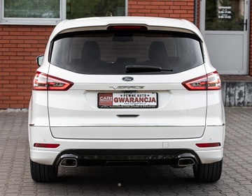 Ford S-Max II Van 2.0 EcoBlue 190KM 2019 Ford S-max 2.0d 190PS Vignale Full Opcja Biala Perla 7-osob Gwarancja fv23%, zdjęcie 31