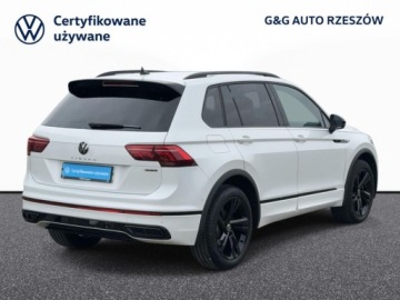 Volkswagen Tiguan II SUV Facelifting 2.0 TDI 200KM 2022 Volkswagen Tiguan 2.0 TDI SCR 4Mot R-Line DSG, Serwis ASO, Gwarancja, FV23, zdjęcie 3