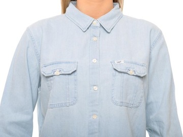 LEE koszula JEANS loose SLOUCHY SHIRT _ 38 S