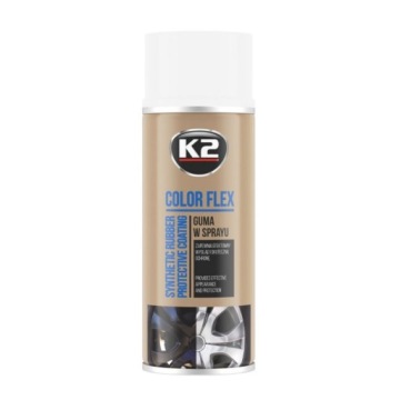 K2 FLEX SPRAY РЕЗИНОВАЯ ФОЛЬГА БЕЛАЯ 400МЛ