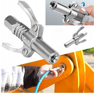 SZYBKOZŁĄCZKA SAMOBLOKUJĄCA SMAROWNICY DO KALAMITEK 10000 PSI HD