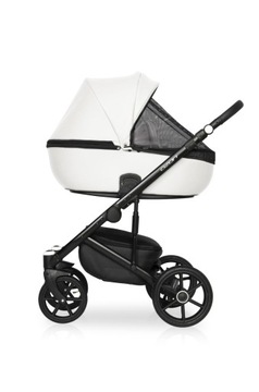 Детская коляска OZON Riko Basic 2в1, СПИНКА-ПЕРЕДНЕЕ СИДЕНИЕ + СУМКА ИЗ ФОЛЬГИ