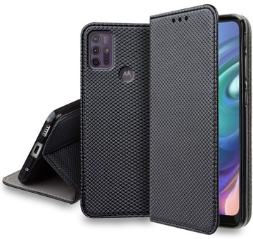 Etui MAGNET + Szkło do Motorola Moto G10 G20 G30