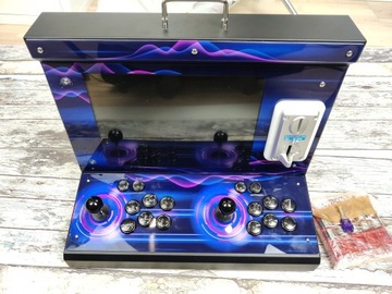Ретро-консоль Pandora Arcade 9800 grier 2D и 3D Монитор 15 дюймов в формате 4:3