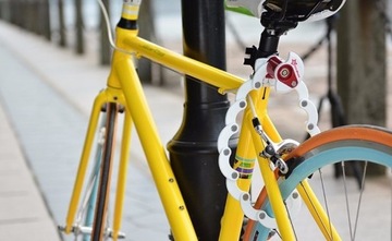 Велосипедный замок ROCKBROS, ключевой замок WL798BK