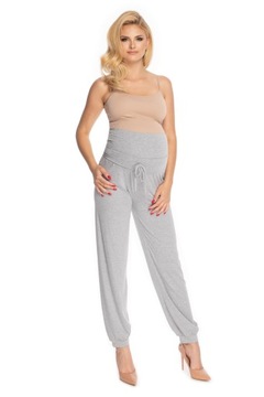 0176 SPODNIE CIĄŻOWE Z PASEM BEZUCISKOWYM S/M