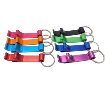 Алюминиевый брелок для открывания бутылок Розовый