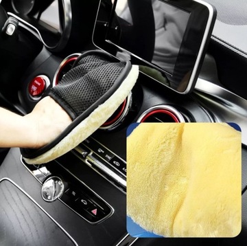 ШЕРСТЯНЫЕ РУЧКИ ДЛЯ МОЙКИ И ПОЛИРОВКИ АВТОМОБИЛЯ 23