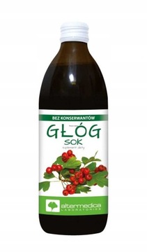 GŁÓG sok 500 ml ODPORNOŚĆ