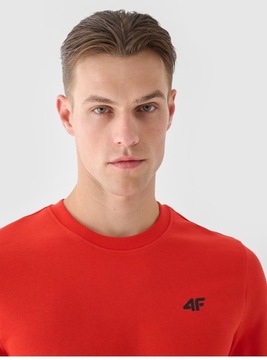 BLUZA DRESOWA MĘSKA 4F XXL SPORTOWA BEZ KAPTURA NIEROZPINANA TSWSM1465 AW24