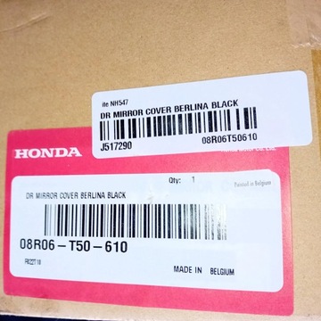 HONDA CIVIC XI 2023 - КРЫШКА КОРПУСА ЗЕРКАЛА ЛЕВАЯ НОВАЯ OEM