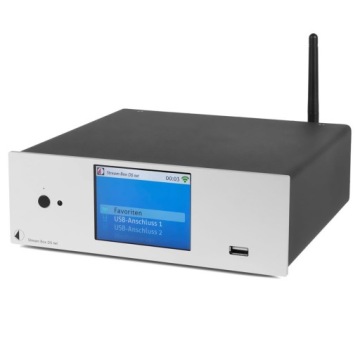 PRO-JECT STREAM BOX DS NET STREAMER WI-FI SREBRNY
