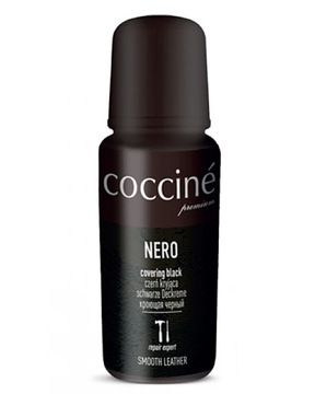 Czarna pasta do butów, mocno kryjąca, 75 ml, Nero Coccine