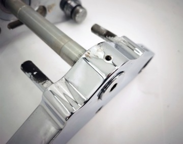 Полки подвесные для рам 49мм, угол 0, Dyna Wide Glide, UZ-900