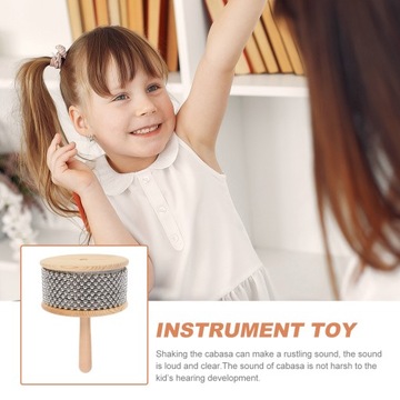 ZABAWKA MUZYCZNA ZABAWKI DLA DZIECI CABASSA MUZYCZNE
