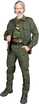 Komplet MILITARNY ubranie ochronne spodnie i bluza rozm. S TACTITAL GUARD