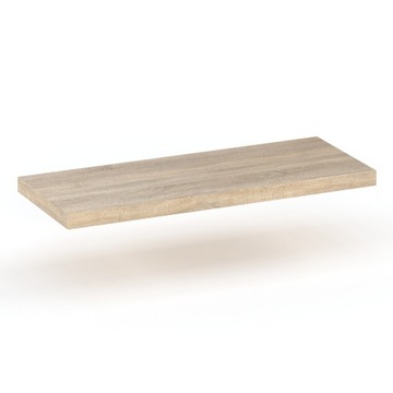 NOWOCZESNA PÓŁKA ŚCIENNA WISZĄCA 40CM DĄB SONOMA