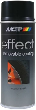 MOTIP СЪЕМНАЯ КРАСКА РЕЗИНОВАЯ ФОЛЬГА ЧЕРНЫЙ БЛЕСК 400МЛ