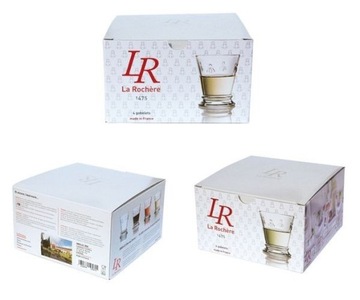 Abeille Szklanki 4 szt. 250 ml