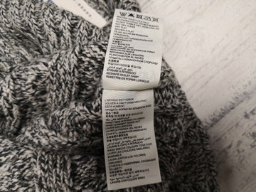 SUPERDRY JACOB KNIT MĘSKI SWETER L DZIANINOWY WEŁNIANY WARKOCZ