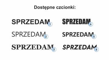 Baner sprzedam, wynajmę dom, działkę laminowany 75x150 cm