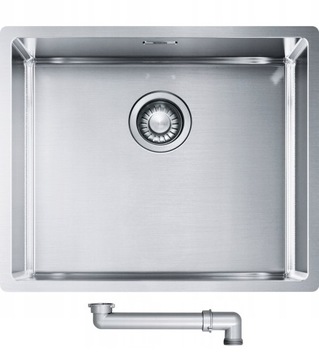 Zlewozmywak Franke BXX 210/110-50 stal 127.0453.656 od ręki