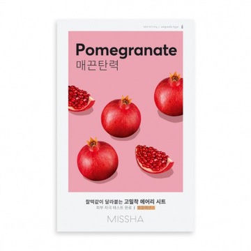 Missha Airy Fit Sheet Mask Pomegranate Granat Maseczka Ujędrniająca 1 szt.