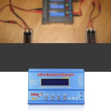 LIPO БАЛАНСНОЕ ЗАРЯДНОЕ УСТРОЙСТВО, IMAX B6 80ВТ, ПАРАЛЛЕЛЬНОЕ ЗАРЯДНОЕ УСТРОЙСТВО ДЛЯ ЦИФРОВОГО ЖК-дисплея
